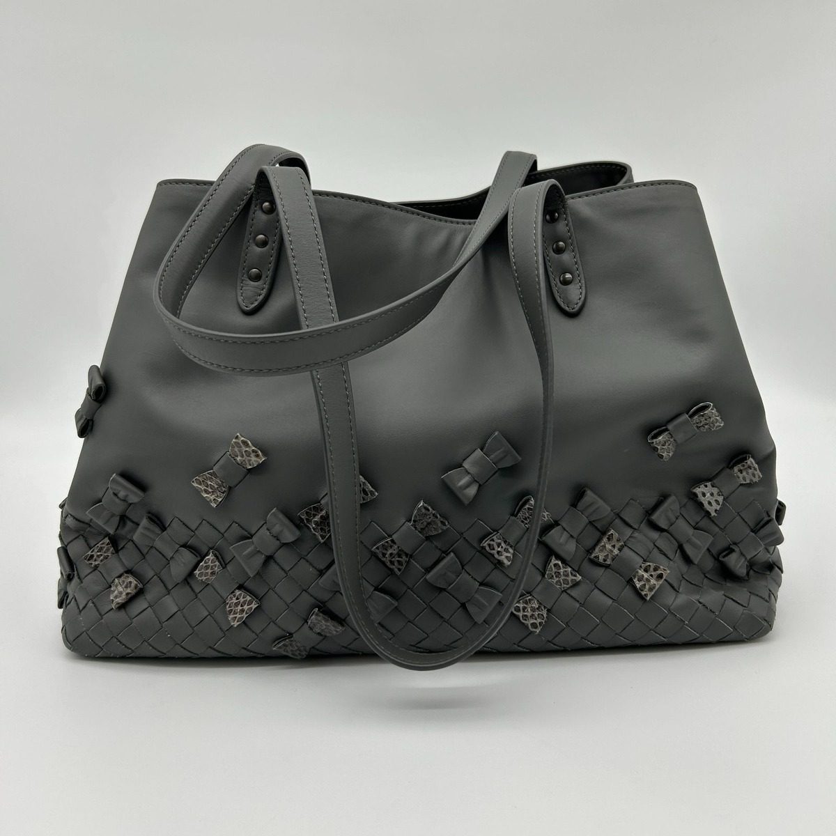 Bottega Veneta Ribbon Leather Tote — view 2