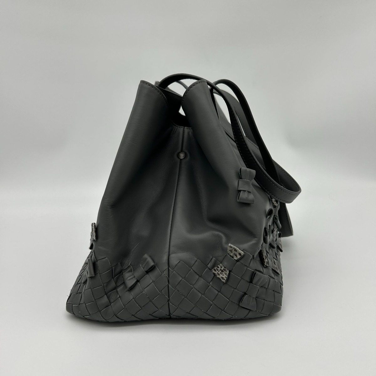 Bottega Veneta Ribbon Leather Tote — view 3