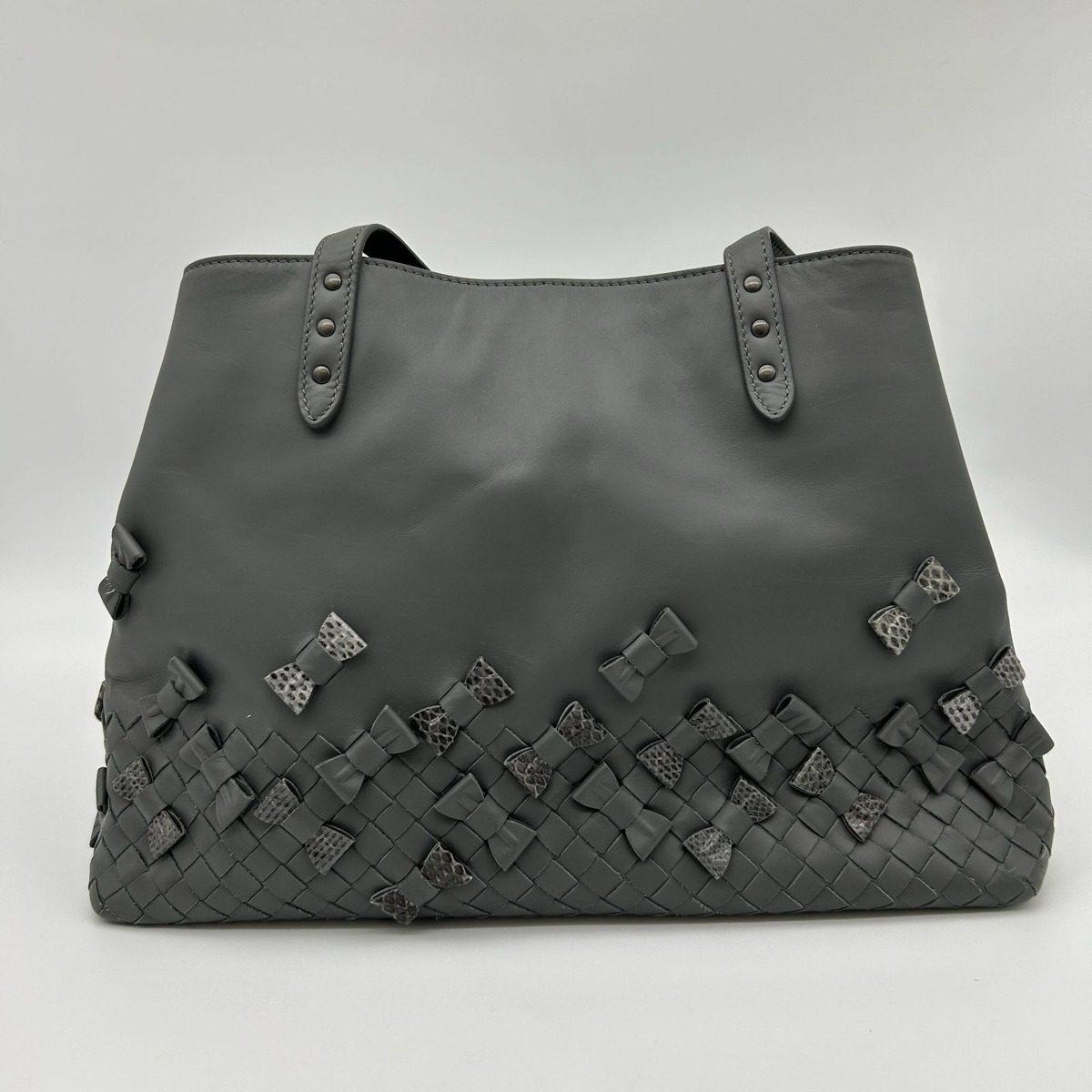 Bottega Veneta Ribbon Leather Tote — view 4