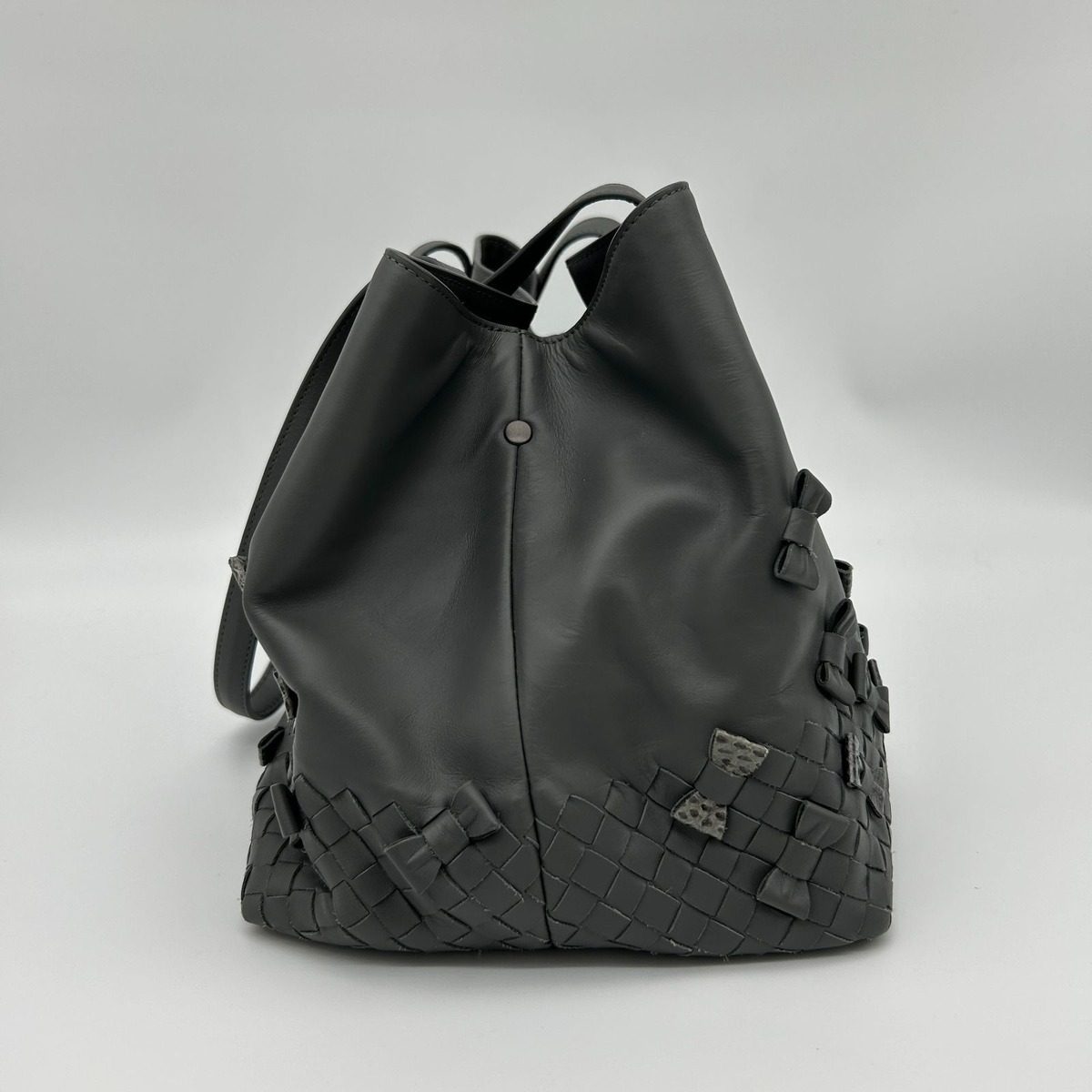 Bottega Veneta Ribbon Leather Tote — view 5