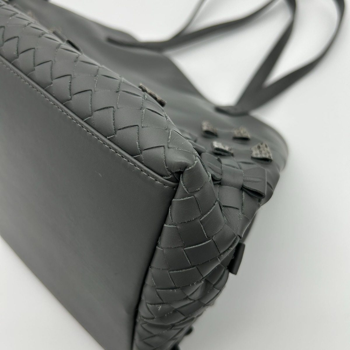 Bottega Veneta Ribbon Leather Tote — view 9