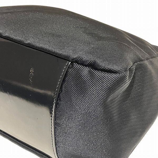Gucci Bamboo 000-2032-0509 2WAY Black Bag Shoulder Bag Handbag Women