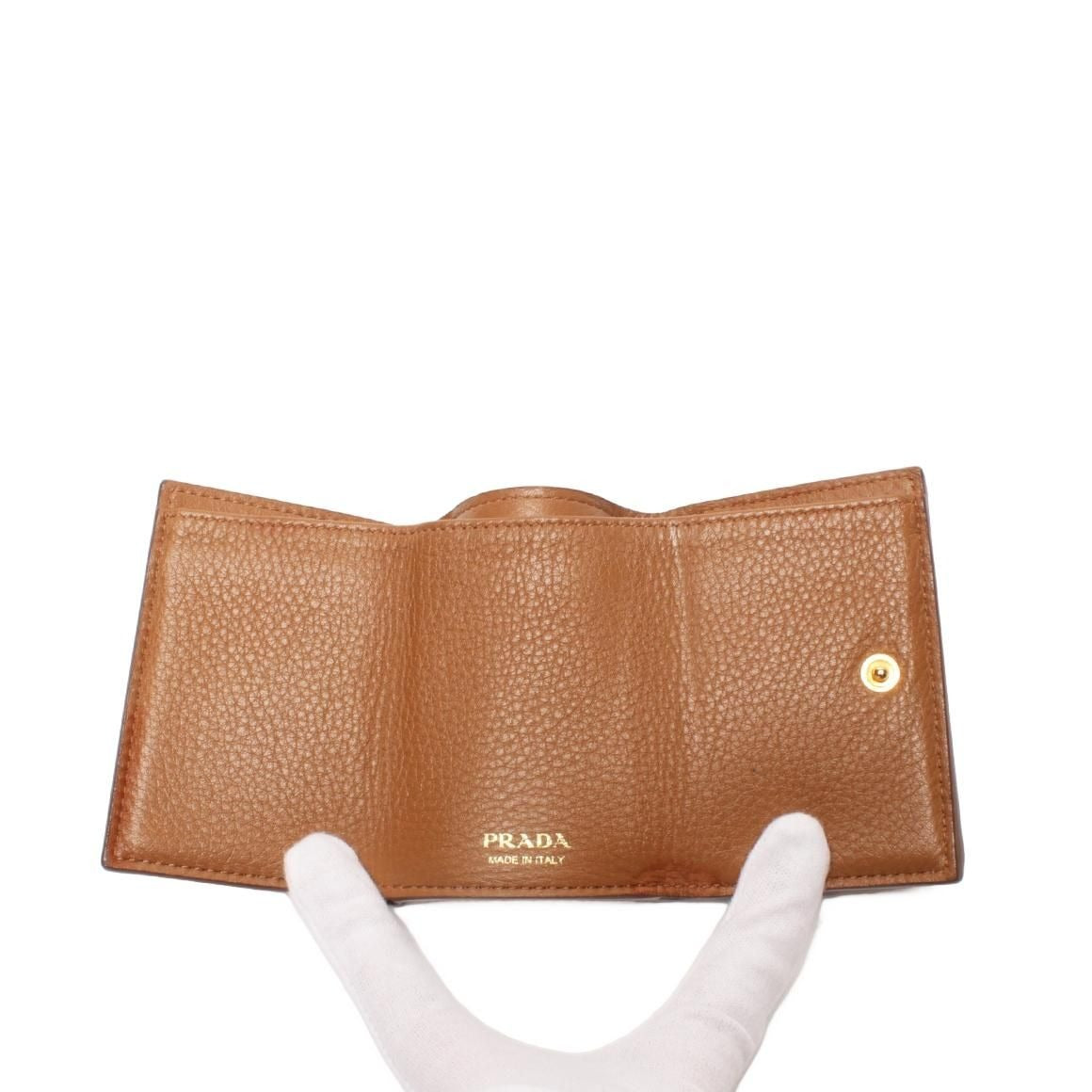 Prada Trifold Wallet Brown — view 5