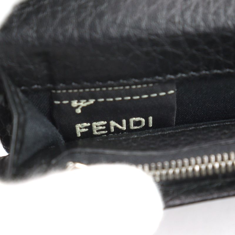 Fendi 7m0186 Selleria Cuoio Romano Logo Engraved Hand-stitched