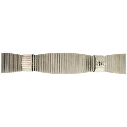 Chanel Coco Mark Metal Silver Barrette 0859