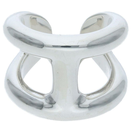 Hermes Osmose GM Osmose GM Silver Ring Men's #8