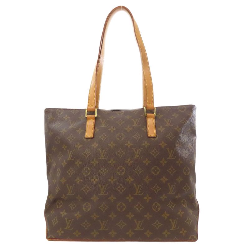 Louis Vuitton M51151 Cabas Mezzo Tote Bag Monogram Canvas Women