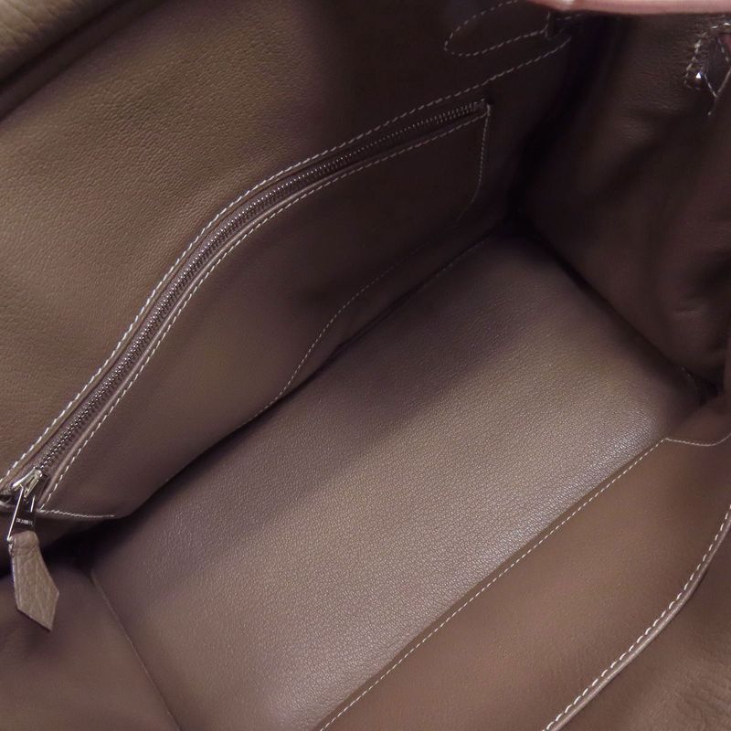Hermes Birkin 30 Etape Silver Hardware Handbag Taurillon Women