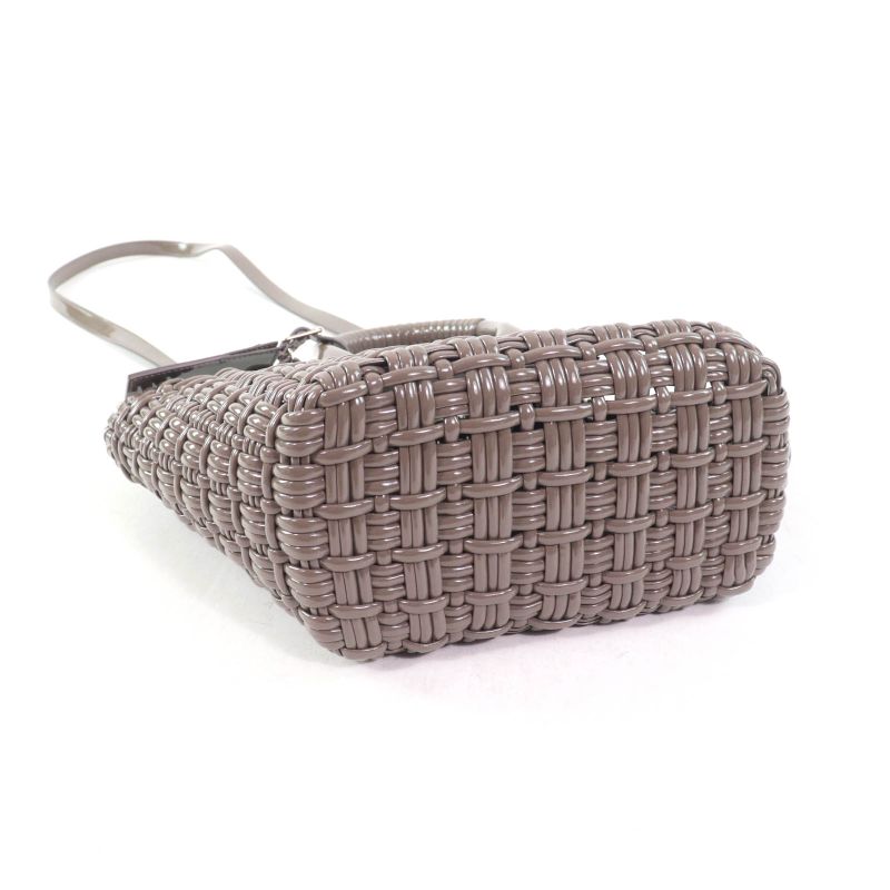 Balenciaga 671342 Bistro XS 2-way Basket Bag With Shoulder Grayish Storage With