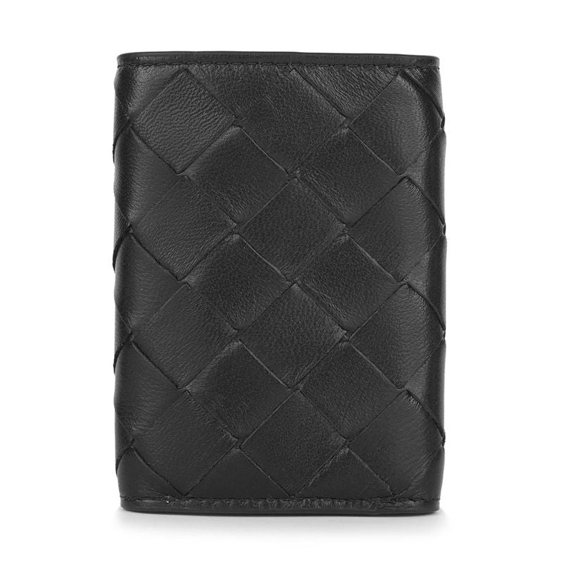 Bottega Veneta Trifold Wallet TINY Wallet Black