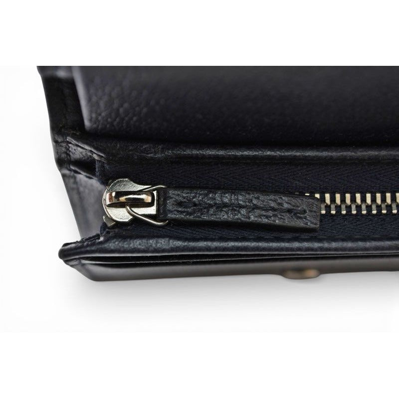 Gucci Mini Wallet Bifold Folding GG Navy Beige Ophidia Blue — view 8