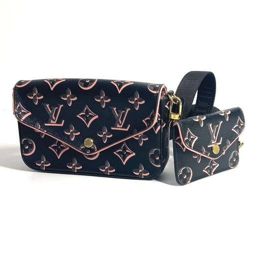 Louis Vuitton Shoulder Bag Mulatto Pochette Felicie Black