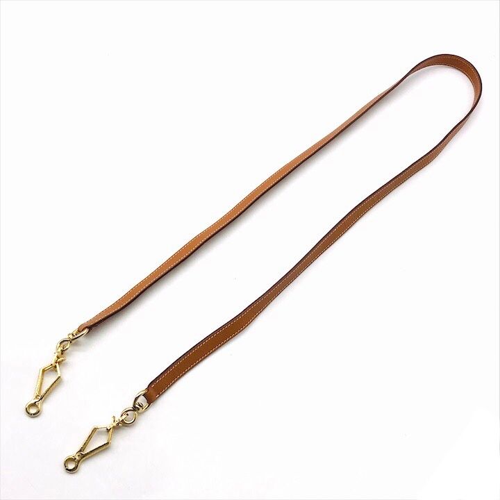 Hermes Kelly Bolide Shoulder Strap Brown Gold