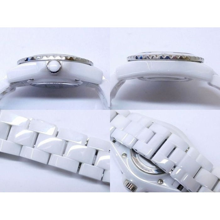 Chanel White Ceramic Watch Quartz — view 4