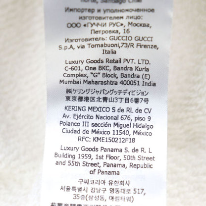 Gucci 24SS 760367 100% Cotton GG Logo Embroidery Horse Firenze High Neck