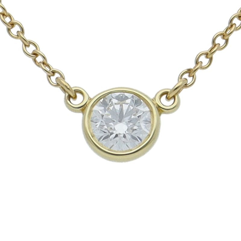 Tiffany & Co by the Yard Diamond Necklace 18K Yellow Gold