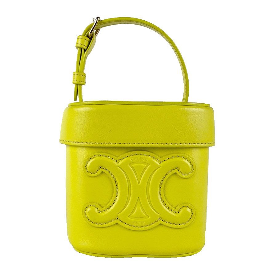 Celine Shoulder Bag Small Box Cuir Triomphe