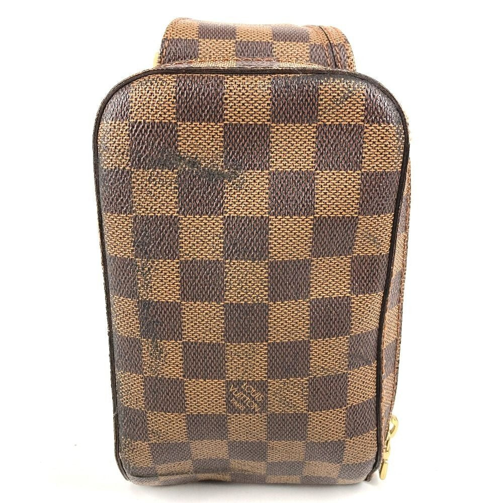 Louis Vuitton Belt Bag Geronimos Vintage Damier Canvas Ebene Brown