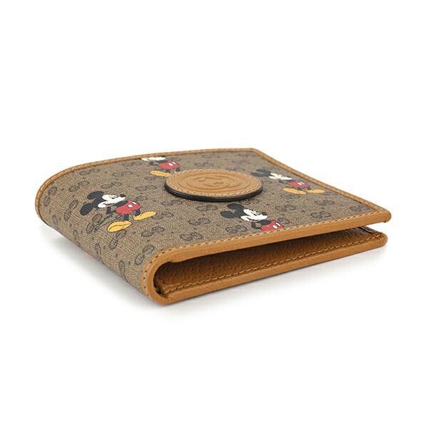 Gucci Bifold Wallet Disney X Gucci Beige/ebony