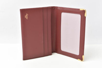 Cartier Card Case Business Card Holder Pass Case Cartier Must De Cartier