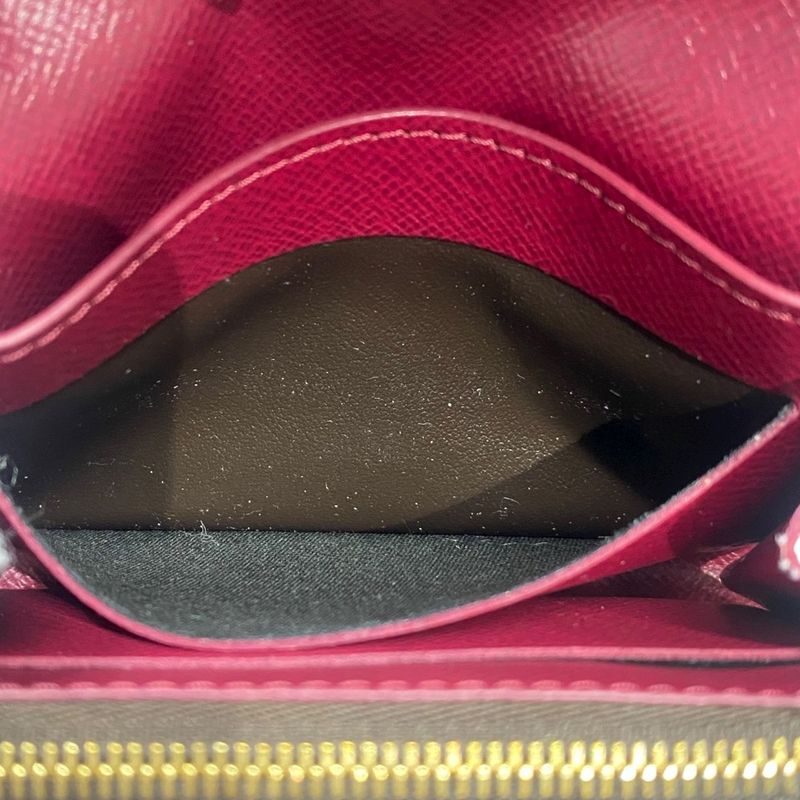 Louis Vuitton Coin Case Portmonnaie Rosalie M41939 Monogram Fuchsia Pink Louis