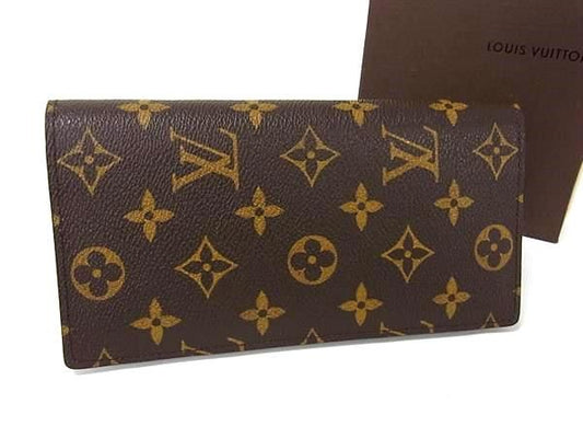 Louis Vuitton M66540 Monogram Portefeuille Blazer Foldable Long Wallet