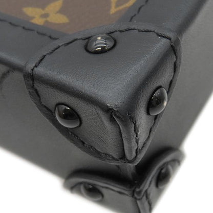 Louis Vuitton Shoulder Bag Pochette Trunk Vertical Monogram Canvas Leather