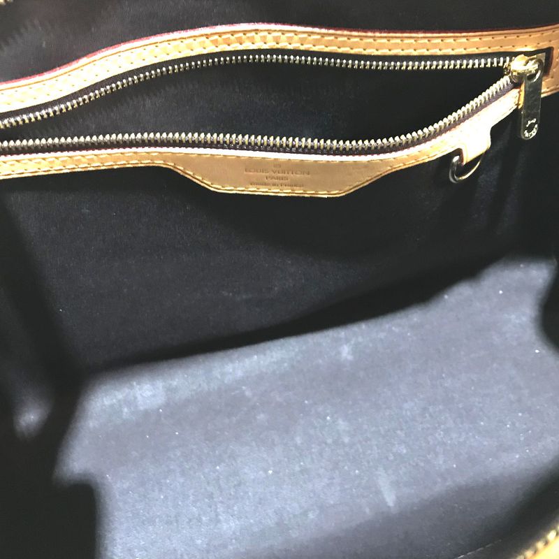 Louis Vuitton Handbag Blair MM M91455 Monogram Vernis Purple Taille Dombre