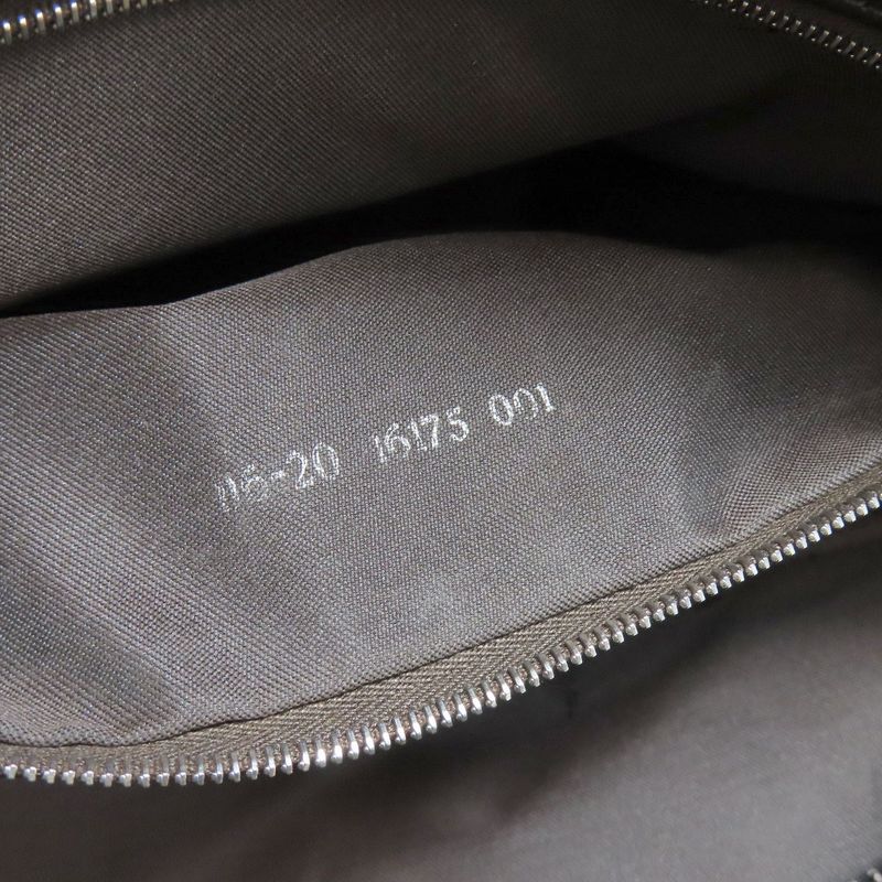 Fendi Zucca Pattern Handbag Canvas Leather Women