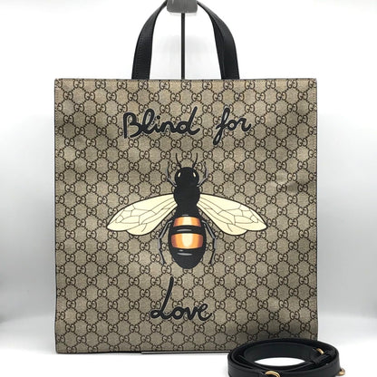 Gucci GG Supreme Beam 2-Way Tote Shoulder Bag Price Negotiation Welcome