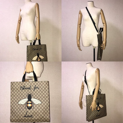 Gucci GG Supreme Beam 2-Way Tote Shoulder Bag Price Negotiation Welcome — view 9