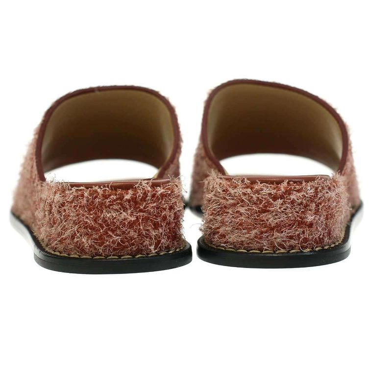 Loewe Ladera Mule Sandals Pink Color 36