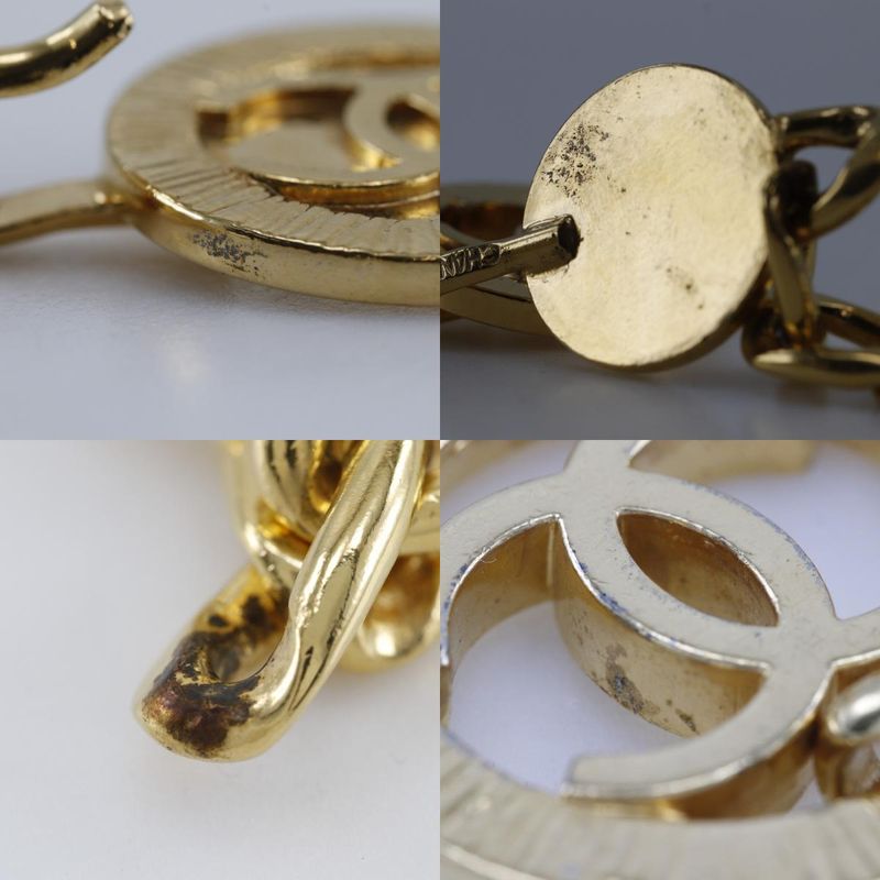 Chanel Chain Belt Coco Mark Vintage Gold Plated Ladies Belt