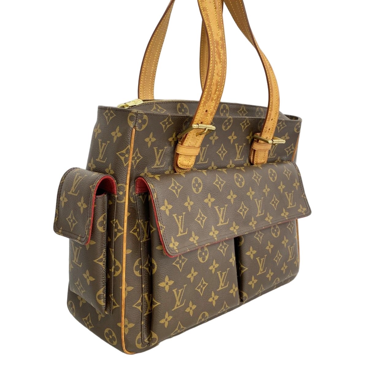 Louis Vuitton Shoulder Bag Monogram Multiplicity Brown — view 2