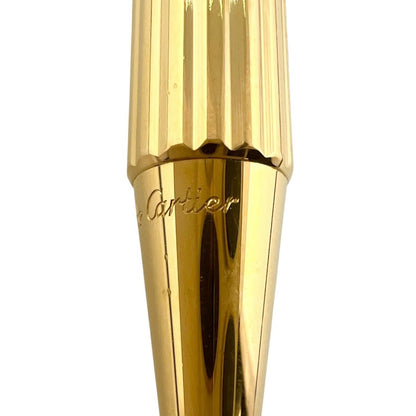 Cartier Trinity de Striped Twist Ballpoint Pen Gold with Case — view 8