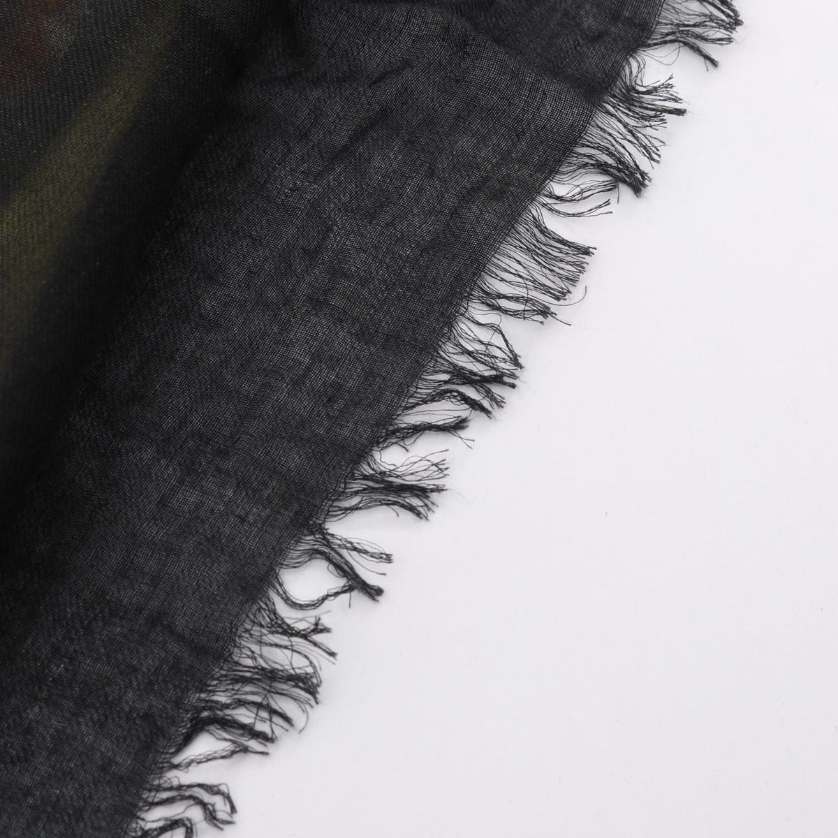 Dolce & Gabbana Shawl Cashmere Black Multicolor — view 6