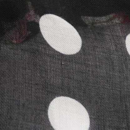 Dolce & Gabbana Shawl Cashmere Black Multicolor — view 7