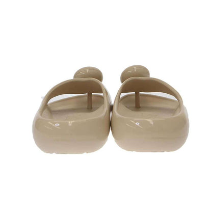 Loewe Foam Slide Patent Sandals Beige 36