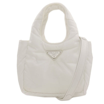 Prada Logo 2-Way Handbag Nylon