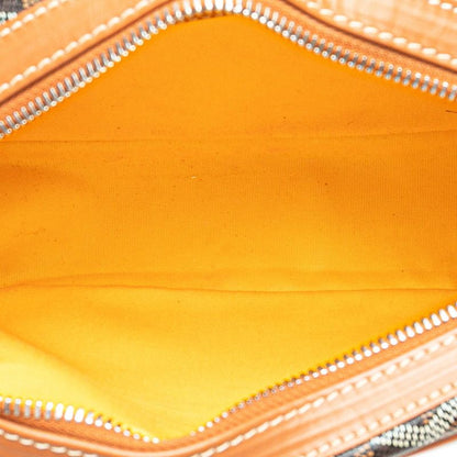 Goyard Cupveil PM Brown Black PVC Leather Women's Goyard