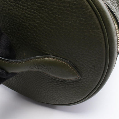 Hermes Handbag Intercity Khaki Green Leather — view 12