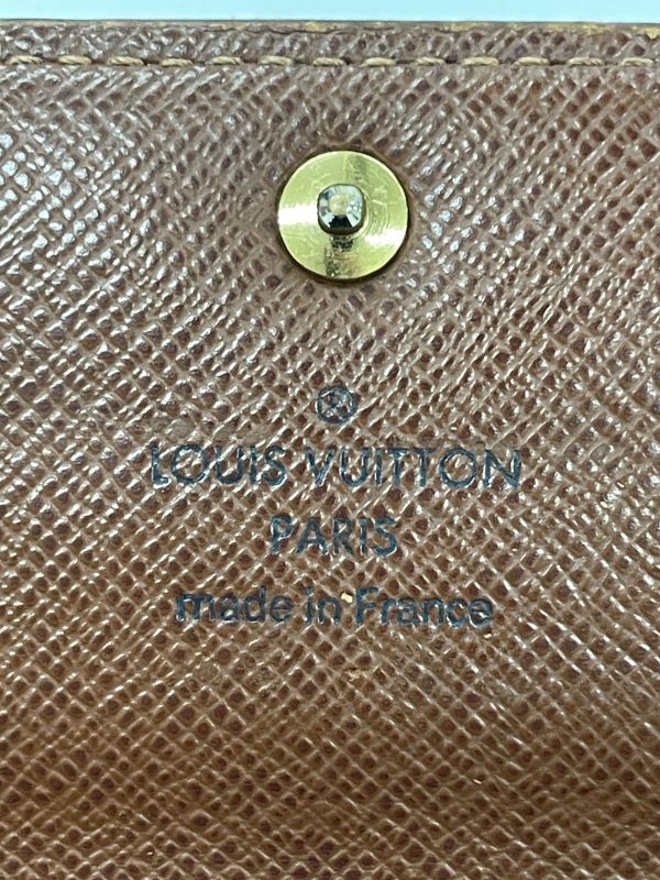 Louis Vuitton Monogram Portefeuille Sarah Long Wallet M61734 Brown Made In