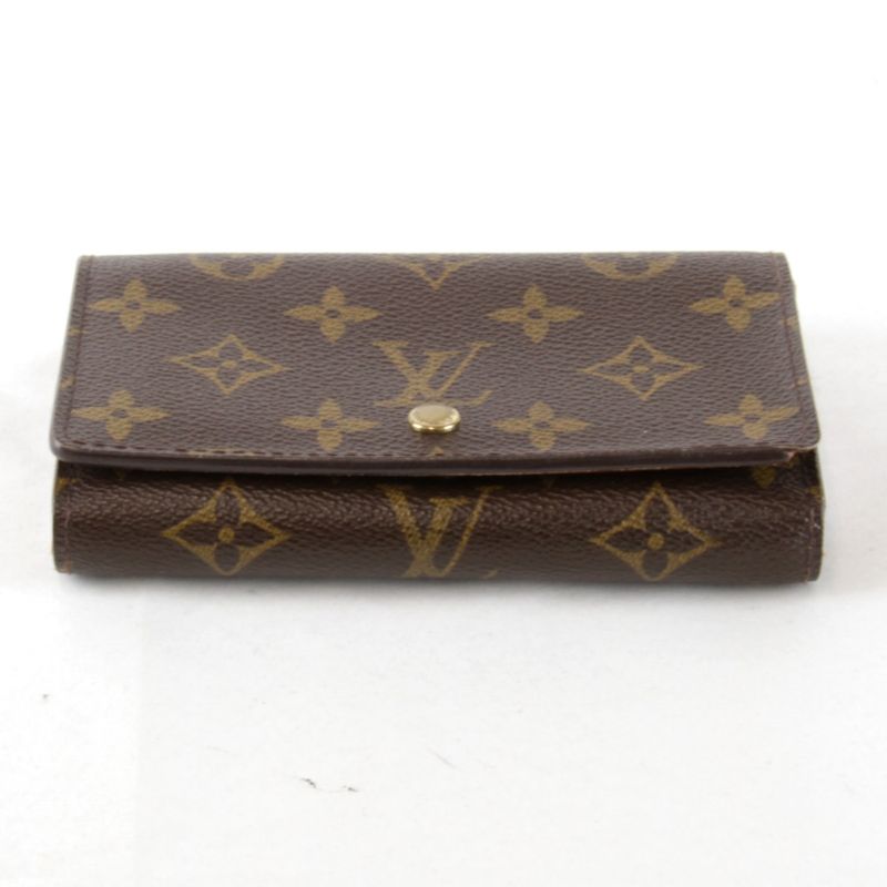 Louis Vuitton Portmonnais Vieux Tresor M61730 Bifold Wallet Monogram