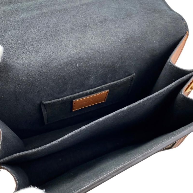 Louis Vuitton Dauphine Mini M55504 Taurillon Clemence Beige Khaki Brown Louis