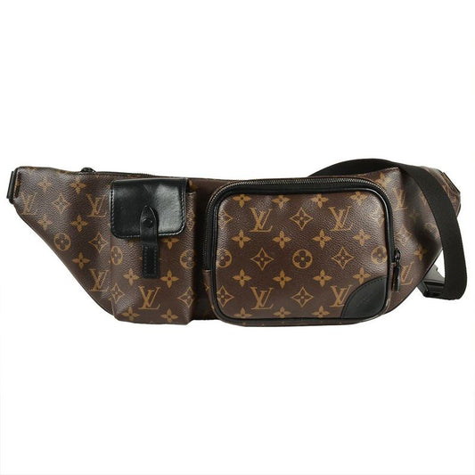 Louis Vuitton Monogram Macassar Christopher Bum Bag Body Bag Monogram Canvas