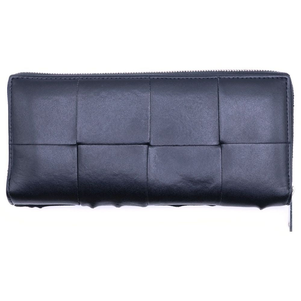 Bottega Veneta Maxi Intrecciato Cassette Wallet Zip Around