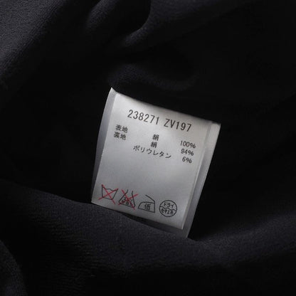 Gucci Dress Size 38 Short Sleeves Dress Silk Black Made In Italy 20250428 Ra4481