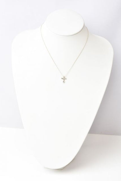 Tiffany & Co Necklace Pendant Silver Tiffany & Co Elsa Peretti Cross Motif