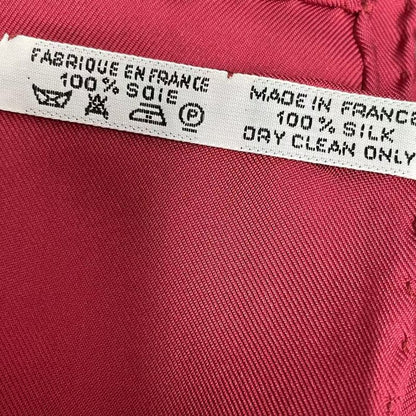 Hermes Silk Scarf Carre 90 Africa Red