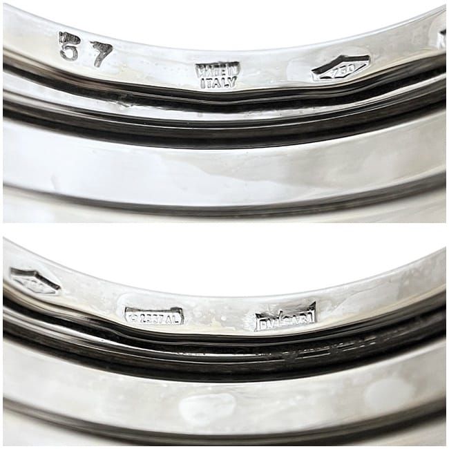 Bulgari Ring Bzero1 White Gold WG Bzero1 Ring